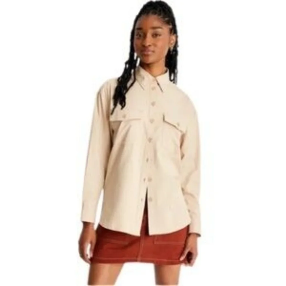 Future Collective x Reese Blutstein Tan Oversized Western Shirt XS Limited Ed - Picture 4 of 13